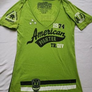 Women's American Fighter V-neck